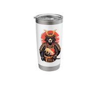 Japanese Style Art Bear Samurai Bears Stainless Steel Insulated Tumbler