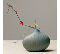 Japanese Style Ceramic Flower Vase Small Ikebana Flower Bud Vase Flower Arrangement Pottery Vases 12