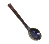 Japanese Style Ceramic Soup Spoon for Household Dining Use