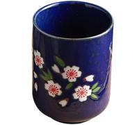 Japanese Style Ceramic Teacup Round Shape, Convenient to Clean Multi-Function Water Cup for Daily Use, Classic and Stylish Household Teaware for Office or Home