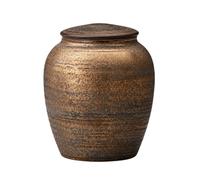 Japanese-style Ceramics Tea Canister,Ceramic Kitchen Storage Jars with Lids