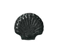 Japanese-style creative ceramics home dish personality shell shaped western dish -10-inch starry sky