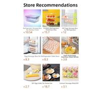 Japanese-Style Egg Yolk Separator Spoon for Baking & Cooking - Food-Safe PP Kitchen Tool with Sturdy Rim Hook, Non-Slip Handle, Compact 5.8 x 4.2 x