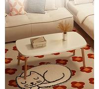 Japanese-Style Folding Coffee Table - Solid Wood Laptop & Dining Table for Home - Space-Saving Design 120x55x44CM Ideal for Living Room & Dining Room
