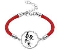 Japanese Style Hello Lucky Red String Bracelet Rope Bracelet Handmade