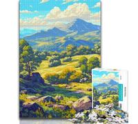 Japanese Style Jigsaw Puzzles for Adults Teenagers Jigsaws Puzzle,Brain Intelligence Challenge Addictive Toys for Home Decoration (75x50cm)