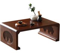 Japanese Style Meditation Table - Simple Coffee Table | Zen Tea Table And Writing Desk | Tatami Table Decor | End Tables Zen Tea Table(Size:80x50x30cm)