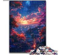 Japanese Style Scenery 1000 Piece Jigsaw Puzzles for Adults & Teens, Art Interesting Stress Reduction Wishlist with Santa Claus for Age 14 (50x75cm)
