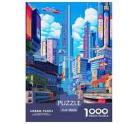 Japanese style scenery Jigsaw Puzzles Puzzle for Adults Kids. 1000 Pieces Life in Japan Great Gifts Challenge Toy Educational Games Home Decoration for Adults& Kids Age 14 Years Up 38x26cm/1000pcs