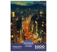 Japanese style scenery Jigsaw Puzzles Puzzle for Adults Kids. 1000 Pieces Life in Japan Whimsical Challenge Toy Educational Games Home Decoration for Adults& Kids Age 14 Years Up 38x26cm/1000pcs
