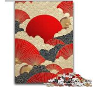 Japanese Style Waves 2000 Piece Jigsaw Puzzles for Teenagers, Challenging Game Toys Wall Decoration Unique Birthday And Xmas Gifts (70x100cm)