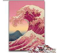 Japanese Style Waves Puzzles for Adults And Teenagers, Challenging Game Gifts for Is Ideal As A Gift for The Whole Family (70x100cm)
