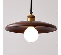 Japanese Style Wooden Chandelier, Creative Hat -Shaped Pendant Lamp Lampshade, Flush Mountain Sucks Pendant Light, E27 Base Single Hanging Light, Balcony Restaurant Decoration Lighting Fixtures