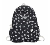 Japanese Styles Backpack Lovely Bows Student School Large Capacity Teens Travel Daypack Student School Travel Large Capacity Causal Daypacks