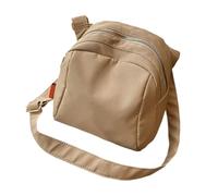 Japanese Styles Color Crossbody Purse Wear Resistant Practical Oxfords Fabric Multiple Interior Pockets Adjustable Strap Unisex Daily Use Casual Wear Resistant Shoulder Bag for Travel