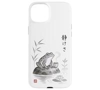 Japanese Sumi-e Frog Tea Art Zen Ink Wash Serenity Case for iPhone 15 Plus