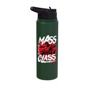 Japanese Sumo Wrestling Mass with Class Sumo Wrestler Stainless Steel Insulated Water Bottle