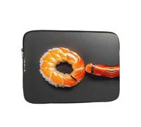 Japanese Sushi Shrimp Print Laptop Case – Slim & Lightweight Computer Sleeve Fits 12 inch 10-17 Inch Laptops, Perfect for Travel