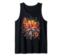 Japanese Swords Tank Top