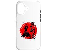Japanese Swordsmen Shinkendo Martial Arts Fighters & Couch Case for iPhone 16