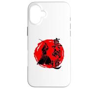 Japanese Swordsmen Shinkendo Martial Arts Fighters & Couch Case for iPhone 16 Plus