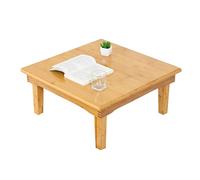 Japanese Table - Folding Low Table for Sitting on the Floor Meditation Coffee & Tea - Versatile Dining & Living Room Furniture for Home Office and Farm
