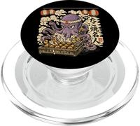 Japanese Takoyaki Master Octopus Chef Street Food Ukiyo-e PopSockets PopGrip for MagSafe