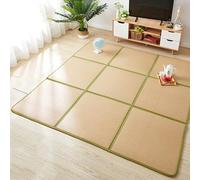 Japanese Tatami Mat Traditional Rattan Floor Mattress NonSlip & Breathable Ideal for Living Room & Bedroom 60x120CM Comfortable Home Décor