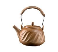Japanese Tea Kettle with Tea Strainer Ceramic Teapot with Lid for BBQ Picnic