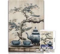 Japanese Tea Ritual Adult Jigsaw Puzzles1000 Pieces Fun Brain Training Learning Game Great Unique Surprise Present Size 38x26cm