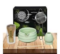 Japanese Tea Set - Porcelain Tea, Zen Style Mugs, Authentic Beer Kit, | Heat Resistant Material with Texture and Smooth Gift Box for Ritual Tea Lovers