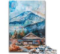 Japanese Temple 1000 Piece Jigsaw Puzzles for Teenagers Gifts, Stress Reliever Staycation Kill Time Funny Gift 26x38cm