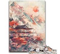 Japanese Temple Jigsaw Puzzles for Teenagers 2000 Pieces,Pattern Assembly Fun at Home Activities,Birthday Present,Travel Gifts (70X100cm)