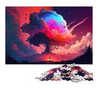 Japanese Temple Style Jigsaw Puzzles for Adults 1000 Piece Jigsaw Puzzles Interactive Family Game, DIY Home Decor, Brain Teaser Gift 50x75CM/19.68x29.52inch
