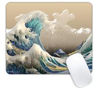 Japanese The Great Wave Off Kanagawa Mouse pad Mousepad Non-Slip Rubber Base Mouse Pads for Computers Laptop Office Desk Accessories Mouse pad