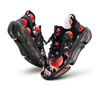 Japanese The Great Wave Sun Men's Running Shoe 12men（EUR46）