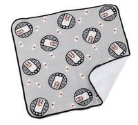 Japanese thick handkerchief 100% cotton (JAPANORAMA/Lucky cat) Fluffy Senshu Quick-Drying highly Absorbent japanese pattern for womens