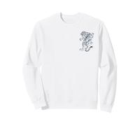 Japanese Tiger Warrior Instinct Discipline Power Kanji Art Sweatshirt