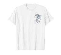 Japanese Tiger Warrior Instinct Discipline Power Kanji Art T-Shirt