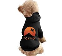 Japanese Tokyo Cranes Dog And Cat Clothes Pet Hoodie Sweatshirt Pullover Soft Coat