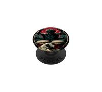 Japanese Tokyo Thunder Anime God playing Drumps PopSockets Adhesive PopGrip