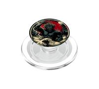 Japanese Tokyo Thunder Anime God playing Drumps PopSockets PopGrip for MagSafe