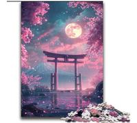 Japanese Torii Gate 2000 Piece Jigsaw Puzzle for Adults And Teenagers, Staycation Kill Time Enhance Love between Couples (70x100cm)
