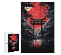 Japanese Torii Gate Jigsaw Puzzle for Adults And Families, 1000 PCS, A Creative Way to Unwind after A Busy Day, for Quiet Evenings