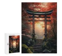 Japanese Torii Gate Jigsaw Puzzle for Adults And Families, 300 PCS, A Creative Way to Unwind after A Busy Day, for Quiet Evenings