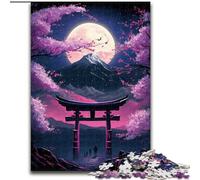 Japanese Torii Gate Puzzles 1000 Pieces for Adults, Staycation Kill Time Birthday Present, Gifts, Wall Art for 14+ (26x38cm)