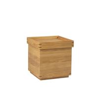 Japanese Tray Side Table Small Warm Oiled Oak