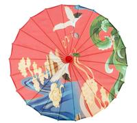 Japanese Umbrella 32 Inch Oiled Paper Umbrella Classical Art Chinese Umbrellas for Women Dance Parasol with Bamboo Bone for Costumes Taking Photo Style 2Umbrella
