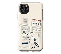 Japanese Vending-Machine Raccoon Shibuya Tokyo Alley Case for iPhone 11 Pro Max