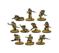 Japanese Veteran Infantry Squad - 28mm Scale Metal Miniatures for Bolt Action by Warlord Games - Highly Detailed World War 2 Miniatures for Table-top Wargaming